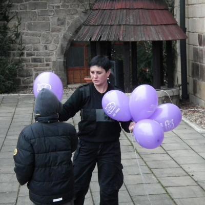 Den balónků na hradě 9.12.2016